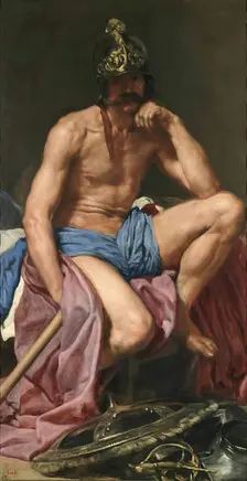 Mars Resting, 1640- c1670. Creator: Diego Velasquez