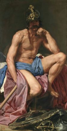 Mars Resting, 1640- c1670. Creator: Diego Velasquez