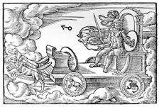 Mars, Roman god of war, 1569. Creator: Anon