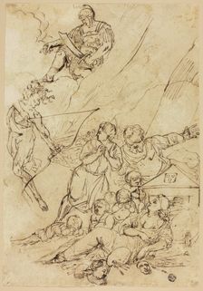 Mars Sending Gorgon to Slay the Arts, n.d. Creator: Unknown