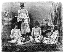 Marwari Merchants of Calcutta c1891. Creator: James Grant
