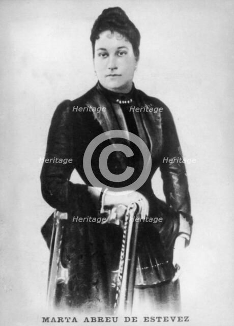 Marta Abreu de Estevez, (1845-1909), 1920s. Artist: Unknown