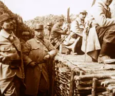 Marteau trenches, Carency, northern France, c1914-c1918
