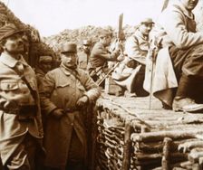 Marteau trenches, Carency, northern France, c1914-c1918