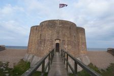 Martello Tower, Aldeburgh, Suffolk, England, UK, 25/5/10. Creator: Ethel Davies