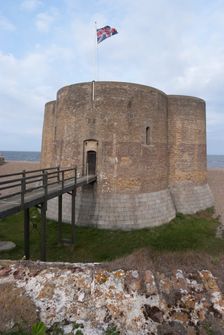 Martello Tower, Aldeburgh, Suffolk, England, UK, 25/5/10. Creator: Ethel Davies