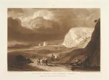Martello Towers near Bexhill, Sussex (Liber Studiorum, part VII, plate 34), June 1811. Creator: JMW Turner