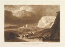 Martello Towers near Bexhill, Sussex (Liber Studiorum, part VII, plate 34), June 1811. Creator: JMW Turner