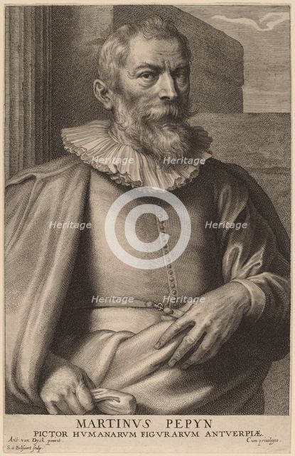 Marten Pepyn, probably 1626/1641. Creator: Boetius Adams Bolswert.