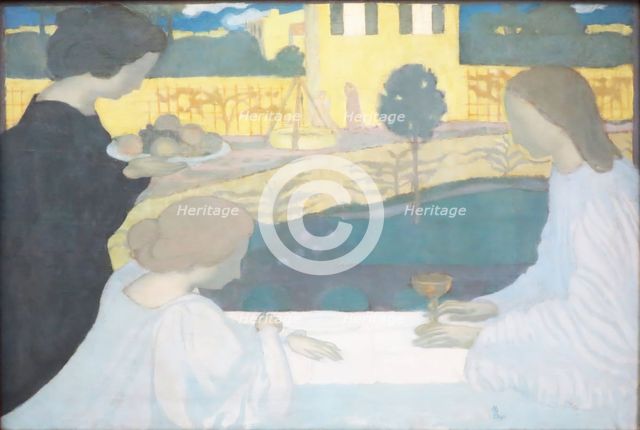 Martha and Mary, 1896. Creator: Maurice Denis.
