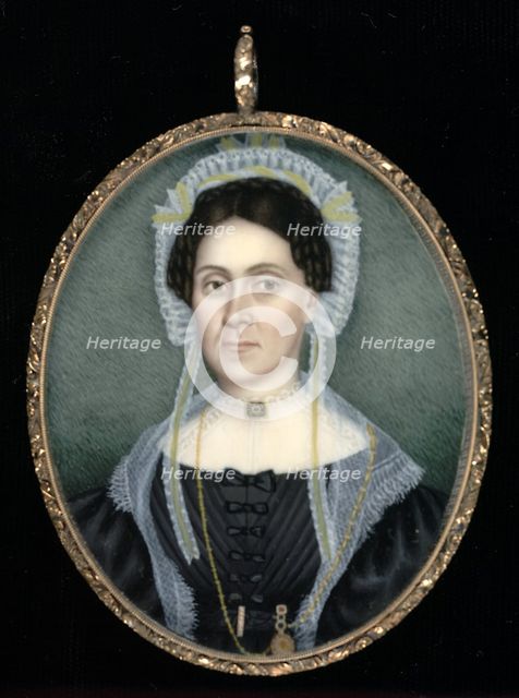 Martha Battle Fort, ca. 1835. Creator: Unknown.
