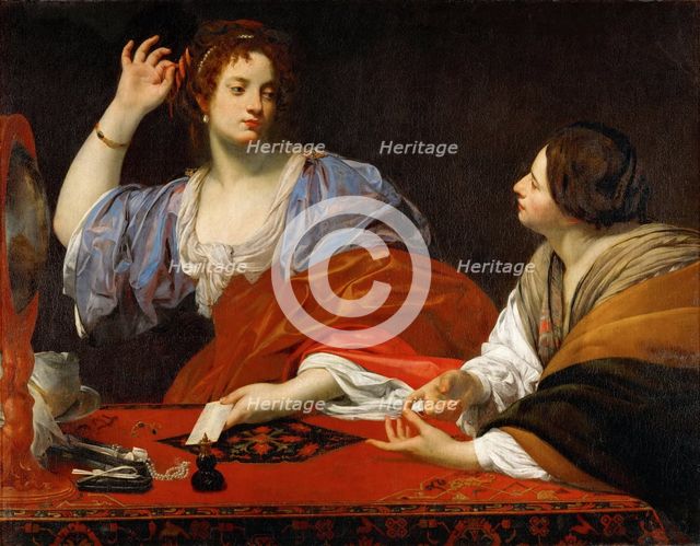 Martha Blames her Vain Sister Mary Magdalene.