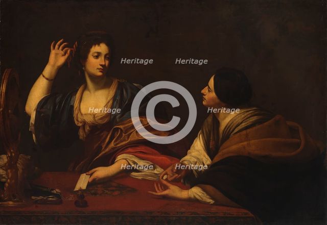 Martha Scolding Her Vain Sister Mary Magdalene, 17th century. Creator: Unknown.
