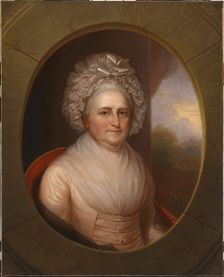 Martha Washington, c. 1853. Creator: Rembrandt Peale