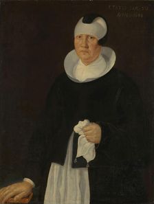 Marthe Jensdatter Ruus, Lars Ruus 2nd wife, 1646. Creator: Unknown