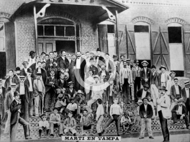 Marti in Tampa, (1892),1920s. Artist: Unknown