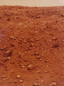 Martian planet surface, Viking 1 Mission to Mars, 1976. Creator: NASA