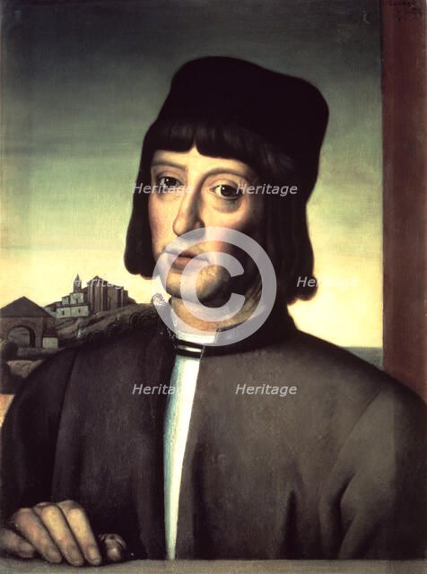 Martín Alonso Pinzón (1440-1493), captain of the caravel 'Pinta' which together with 'Niña' and '…