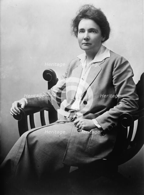 Martin, Anne Henrietta. National Chairman, National Women [sic] Party, 1917. Creator: Harris & Ewing.