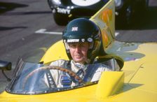 Martin Brundle in 1956 Jaguar D type,1998 Goodwood revival