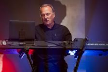 Martin Cooper, OMD, live at Heritage Live, Audley End House, Essex, Aug 2023. Creator: Annapaola Marchesani