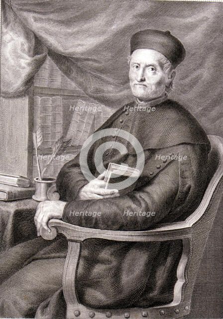 Martín de Azpilicueta (1492-1586), theologian and Spanish mercantilist, engraving of the collecti…