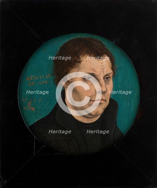 Martin Luther (1483-1546), 1525. Artist: Cranach, Lucas, the Elder (1472-1553)