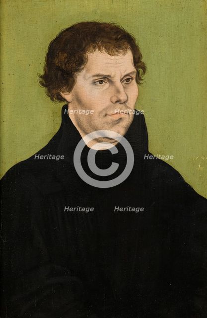 Martin Luther (1483-1546), 1526. Creator: Lucas Cranach the Elder.