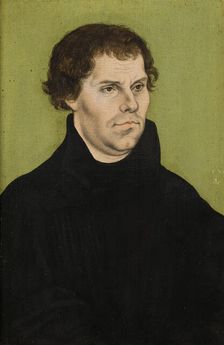 Martin Luther (1483-1546), 1526. Creator: Lucas Cranach the Elder