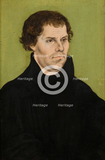 Martin Luther (1483-1546), 1527. Creator: Lucas Cranach the Elder.