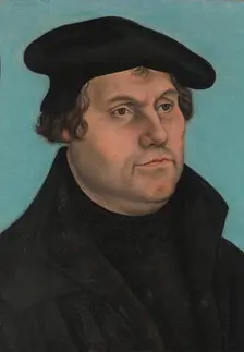 Martin Luther (1483-1546), probably 1532. Creator: Unknown