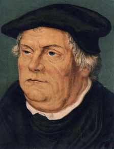 Martin Luther, 16th century German Protestant reformer, (19th century)