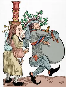 Martin Luther and Katharina von Bor, 1881. Creator: Unknown