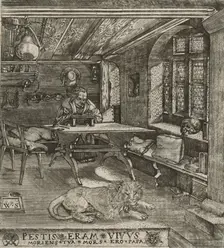 Martin Luther as Saint Jerome in his Cell, c. 1580