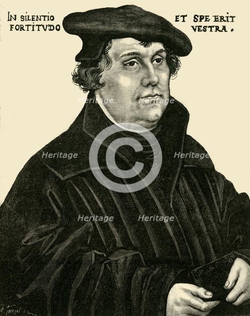 'Martin Luther', c1520-1530, (1890).   Creator: Unknown.