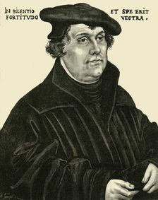 Martin Luther c1520-1530, (1890). Creator: Unknown
