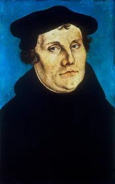 Martin Luther, German Protestant reformer, c1529. Artist: Lucas Cranach the Elder