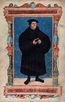 Martin Luther, German theologian and Augustinian monk, 19th century