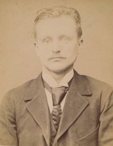 Martin. Pierre. 22 ans, né à St-Léger (Saône-et-Loire). Employé de commerce. Anarchiste. 2..., 1894. Creator: Alphonse Bertillon