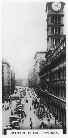Martin Place, Sydney, 1928