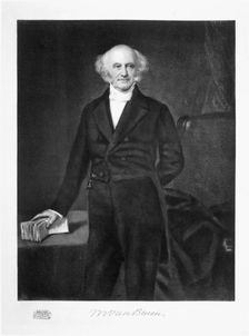 Martin Van Buren, 8th President of the United States of America, (1901). Creator: Unknown