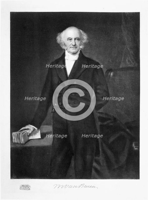 Martin Van Buren, 8th President of the United States of America, (1901). Creator: Unknown.