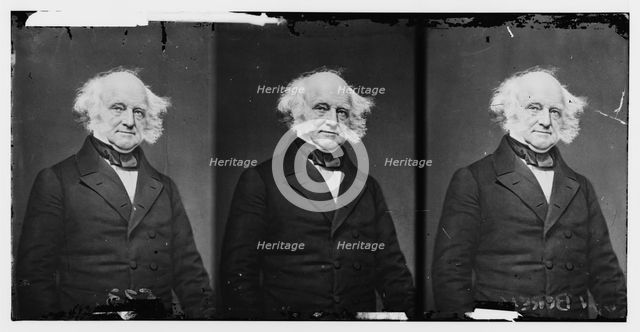 Martin Van Buren, ex-pres of U.S., ca. 1860-1862. Creator: Unknown.