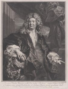 Martin Vanden Bogaert, called Desjardins, 1698. Creator: Gerard Edelinck