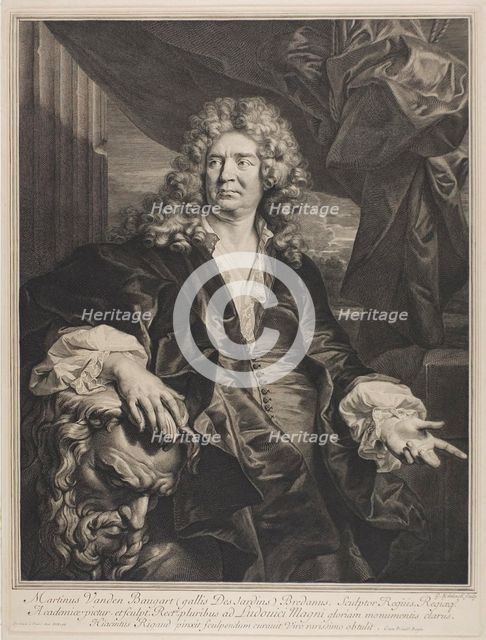 Martin Vanden Bogaert Desjardins, 1698. Creator: Gerard Edelinck.
