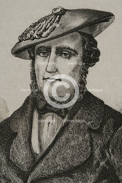 Martin Zurbano (1788-1845), Spanish guerrilla fighter, 1879.  Creator: Unknown.