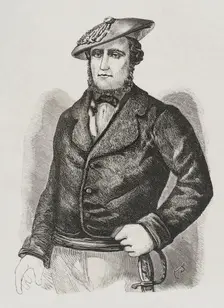 Martin Zurbano (1788-1845), Spanish guerrilla fighter, 1879. Creator: Unknown