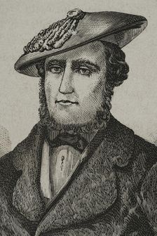 Martin Zurbano (1788-1845), Spanish guerrilla fighter, 1879. Creator: Unknown