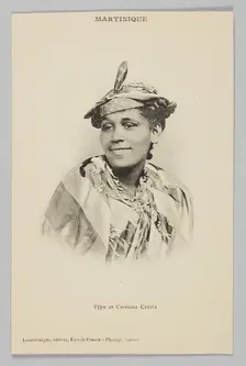MARTINIQUE - Type et Costume Créole, ca. 1910. Creator: Cochet