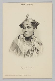 MARTINIQUE - Type et Costume Créole, ca. 1910. Creator: Cochet